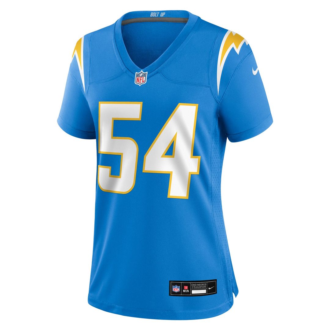 Women's Nike Los Angeles Chargers Kyle Kennard Powder Blue Team Game NFL Jersey