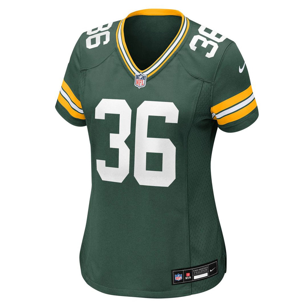 Women's Nike Green Bay Packers Kamal Hadden Green Team Game NFL Jersey