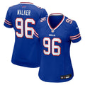 Women's Nike Buffalo Bills Deone Walker Royal Team Game NFL Jersey