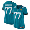 Women's Nike Jacksonville Jaguars Anton Harrison Teal Team Game NFL Jersey