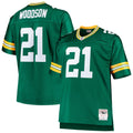 Men's Big & Tall Mitchell & Ness Green Bay Packers Charles Woodson Green 2010 Retired Player Replica NFL Jersey