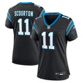 Women's Nike Carolina Panthers Nic Scourton Black Team Game NFL Jersey