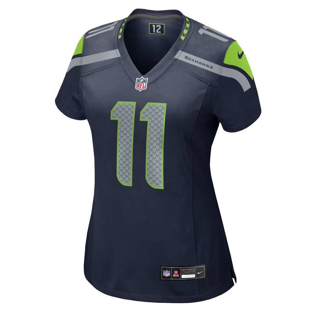 Women's Nike Seattle Seahawks Jaxon Smith-Njigba Royal Throwback Player Game NFL Jersey