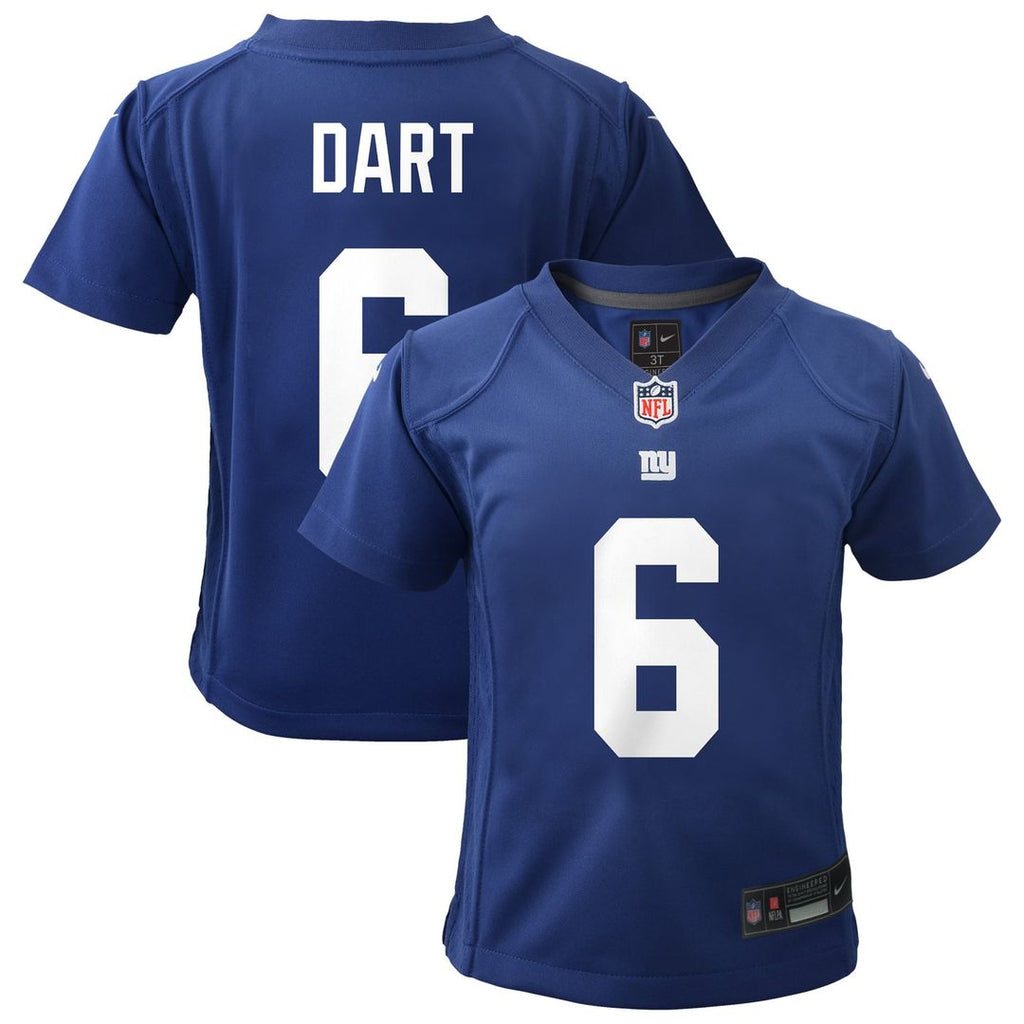 Infant Nike New York Giants Jaxson Dart Royal Team Game NFL Jersey