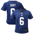 Infant Nike New York Giants Jaxson Dart Royal Team Game NFL Jersey