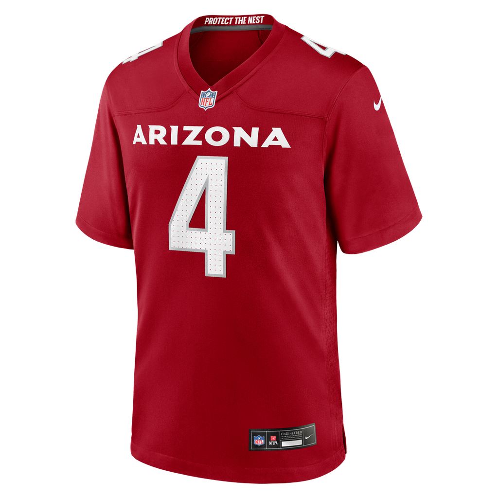 Men's Nike Arizona Cardinals Jeremiyah Love Cardinal 2026 NFL Draft First Round Pick No. 3 Team Game NFL Jersey
