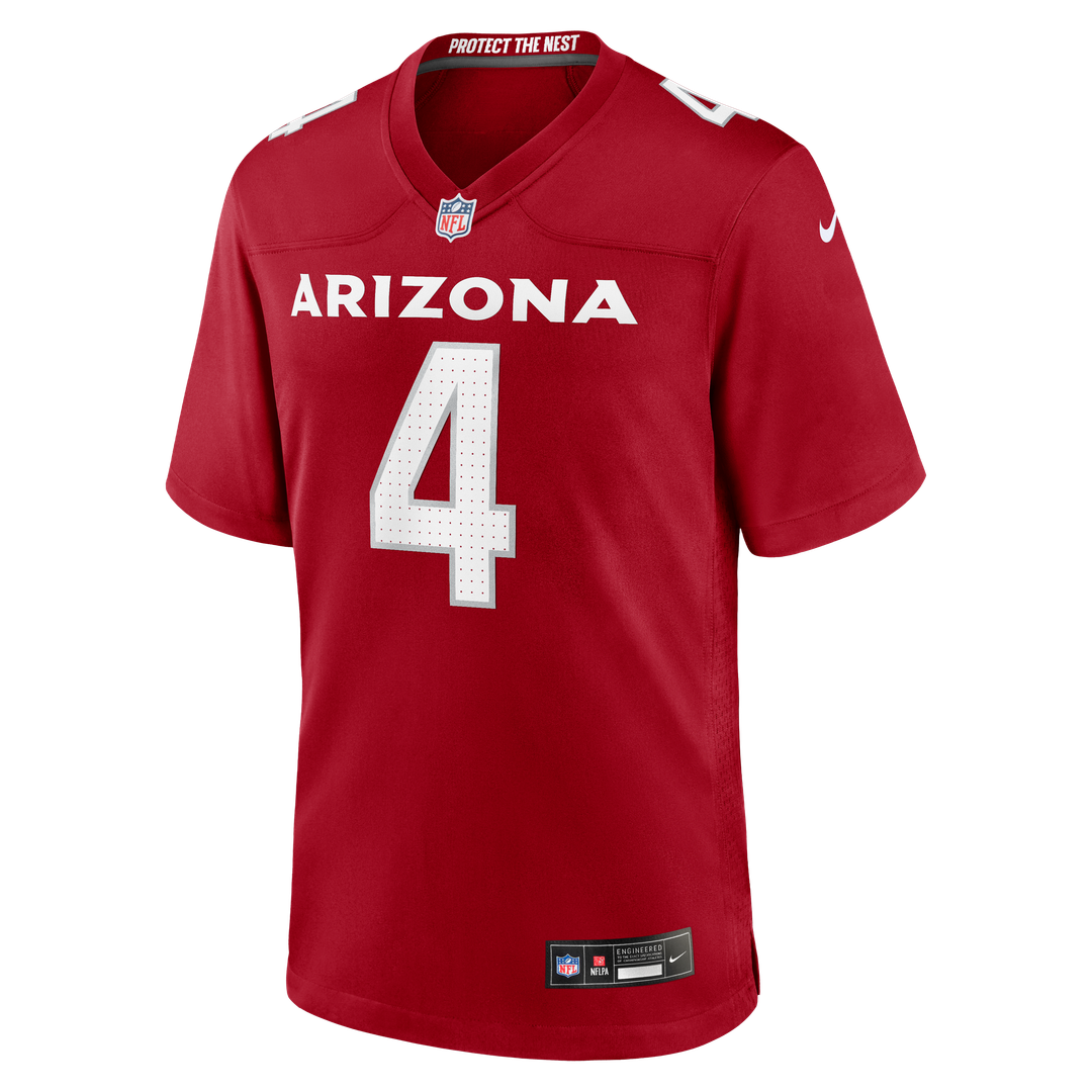 Men's Nike Arizona Cardinals Jeremiyah Love Cardinal 2026 NFL Draft First Round Pick No. 3 Team Game NFL Jersey