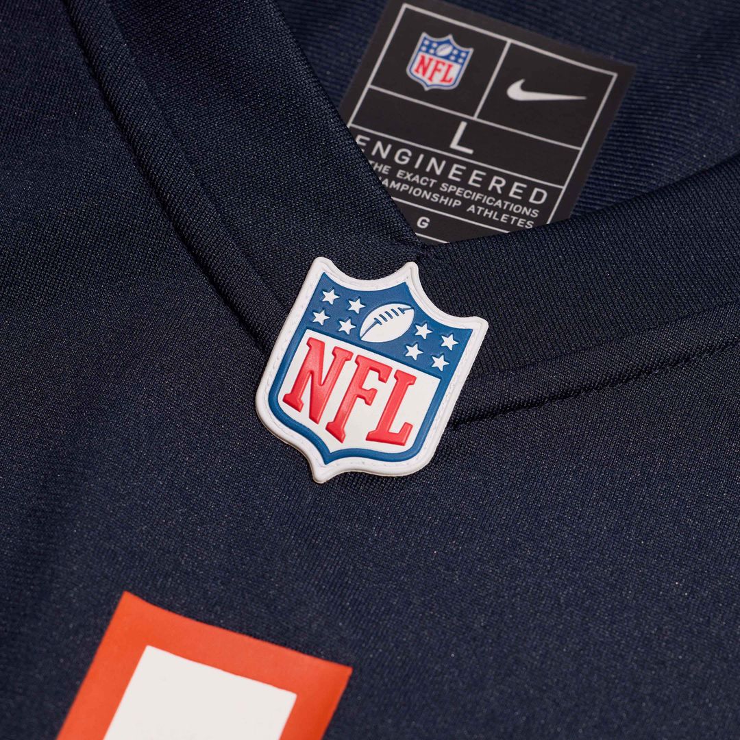 Men's Nike Chicago Bears Shemar Turner Navy Team Game NFL Jersey