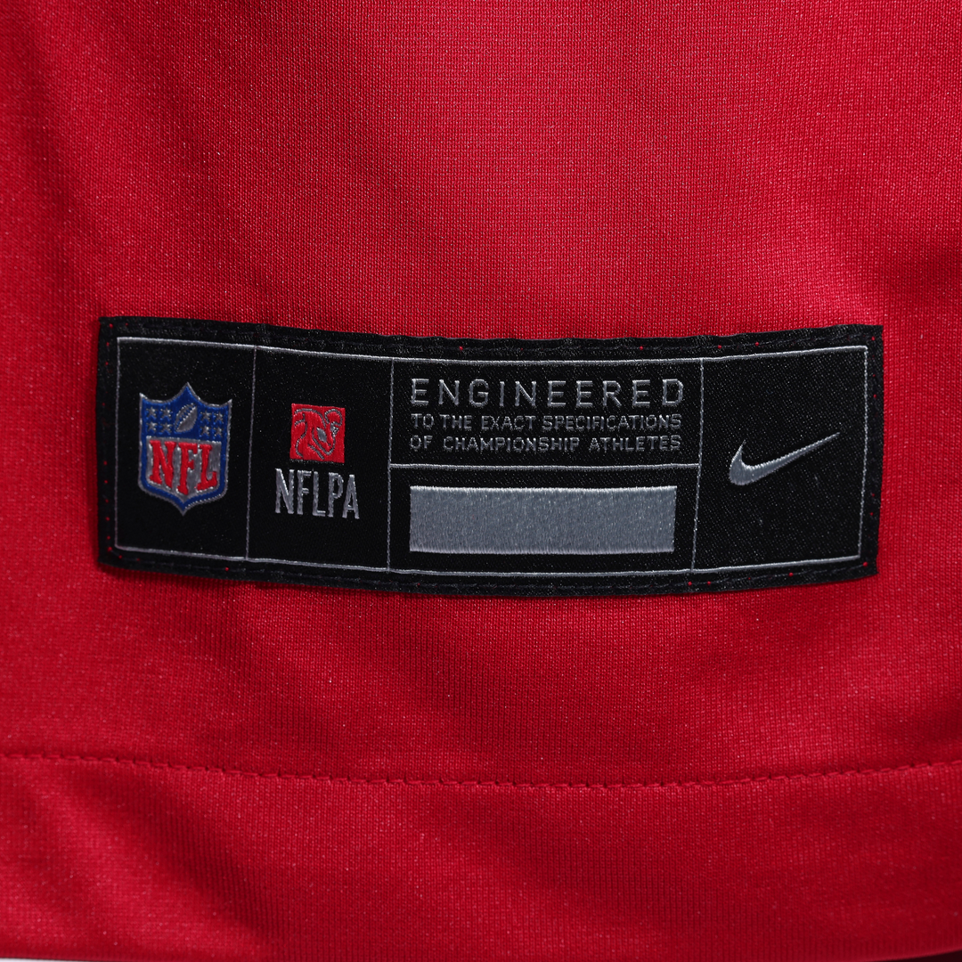 Men's Nike San Francisco 49ers Siran Neal Scarlet Team Game NFL Jersey