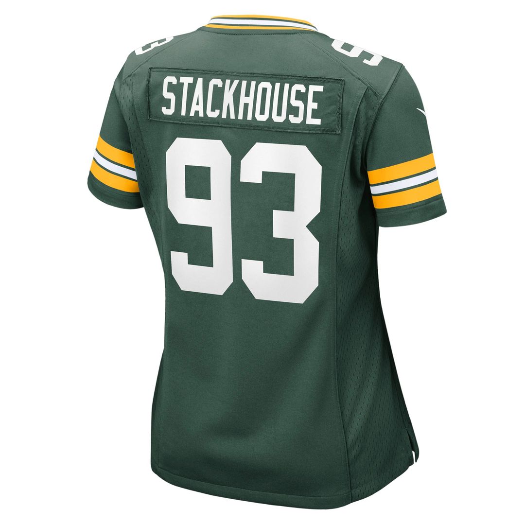 Women's Nike Green Bay Packers Nazir Stackhouse Green Team Game NFL Jersey