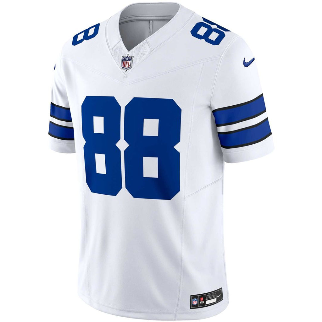 Men's Nike Dallas Cowboys CeeDee Lamb Navy Vapor F.U.S.E. Limited NFL Jersey