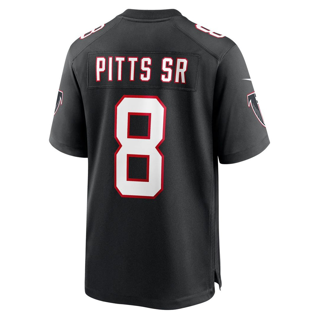 Men's Nike Atlanta Falcons Kyle Pitts Sr. Red Game NFL Jersey