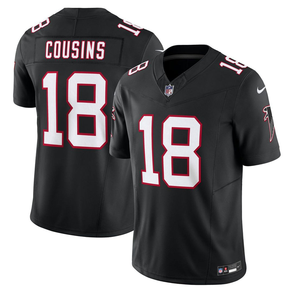 Men's Nike Atlanta Falcons Kirk Cousins Black Vapor F.U.S.E. Limited NFL Jersey