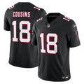 Men's Nike Atlanta Falcons Kirk Cousins Black Vapor F.U.S.E. Limited NFL Jersey