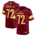Men's Nike Washington Commanders Josh Conerly Jr. Burgundy Team Game NFL Jersey