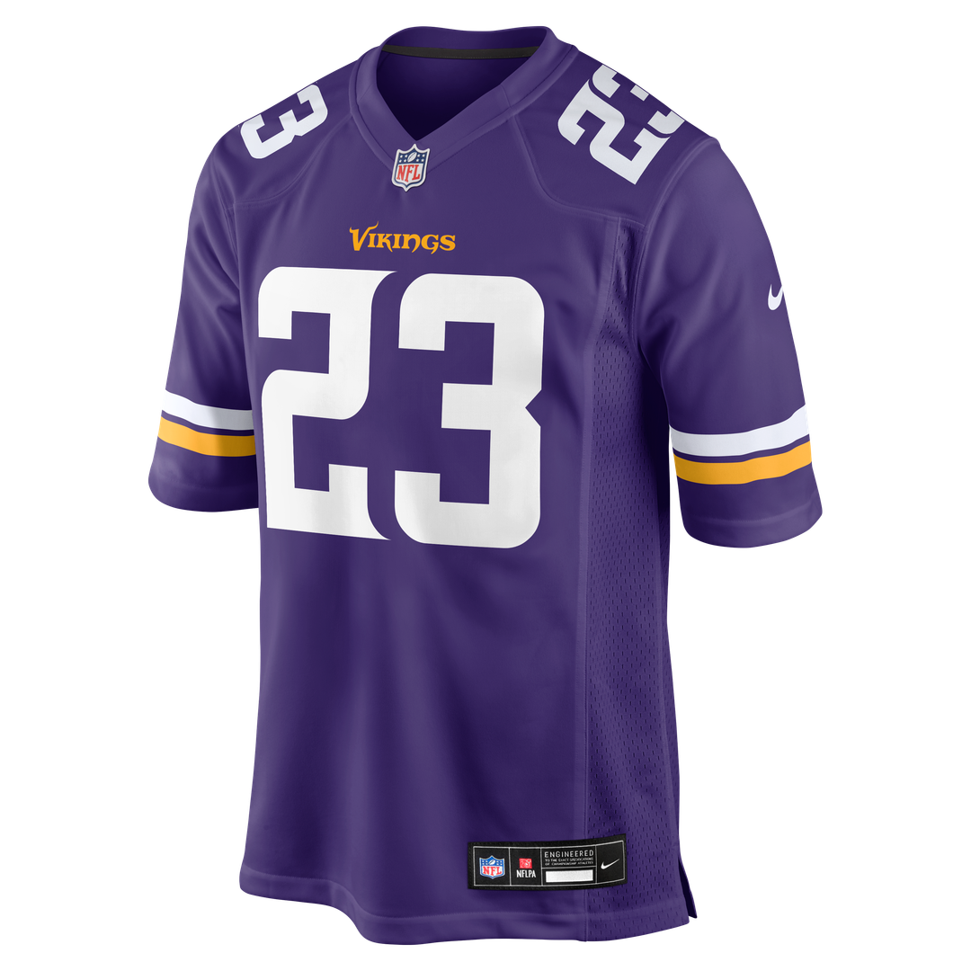 Men's Nike Minnesota Vikings James Pierre Purple Team Game NFL Jersey