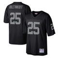 Men's Mitchell & Ness Las Vegas Raiders Fred Biletnikoff Black Legacy Replica NFL Jersey