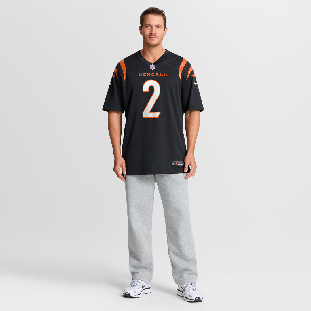 Men's Nike Cincinnati Bengals Evan McPherson Black Game NFL Jersey