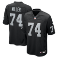 Men's Nike Las Vegas Raiders Kolton Miller Black Game NFL Jersey