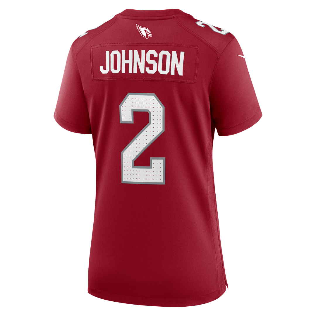 Women's Nike Arizona Cardinals Will Johnson Cardinal Team Game NFL Jersey