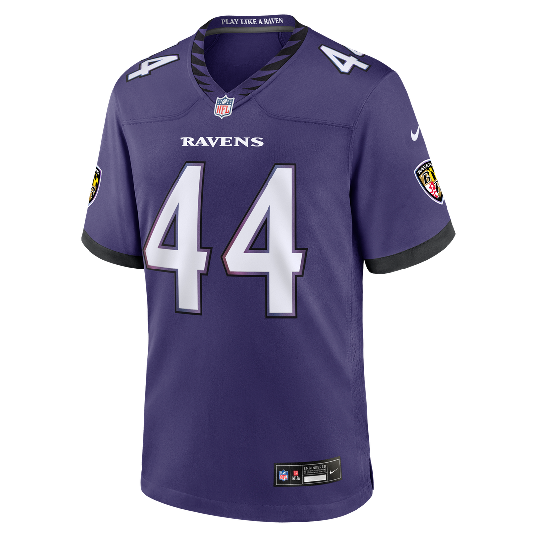 Men's Nike Baltimore Ravens Marlon Humphrey Black Alternate Game NFL Jersey