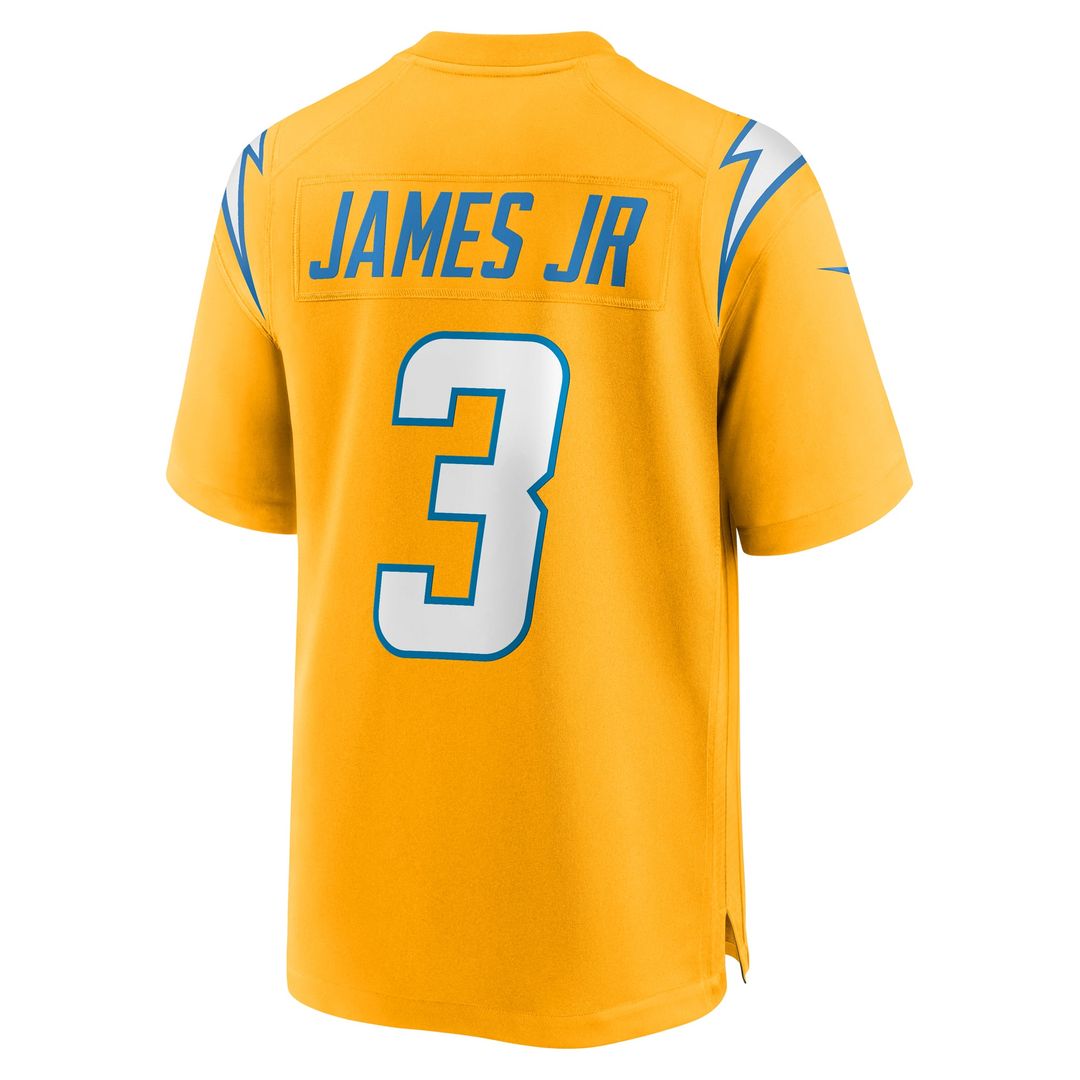 Youth Nike Los Angeles Chargers Derwin James Jr. Gold Alternate Charger Power Game Player NFL Jersey