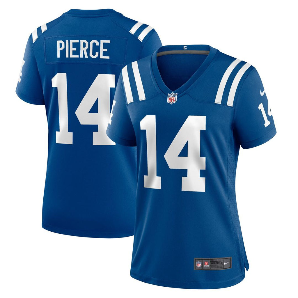 Women's Nike Indianapolis Colts Alec Pierce Royal Player Game NFL Jersey