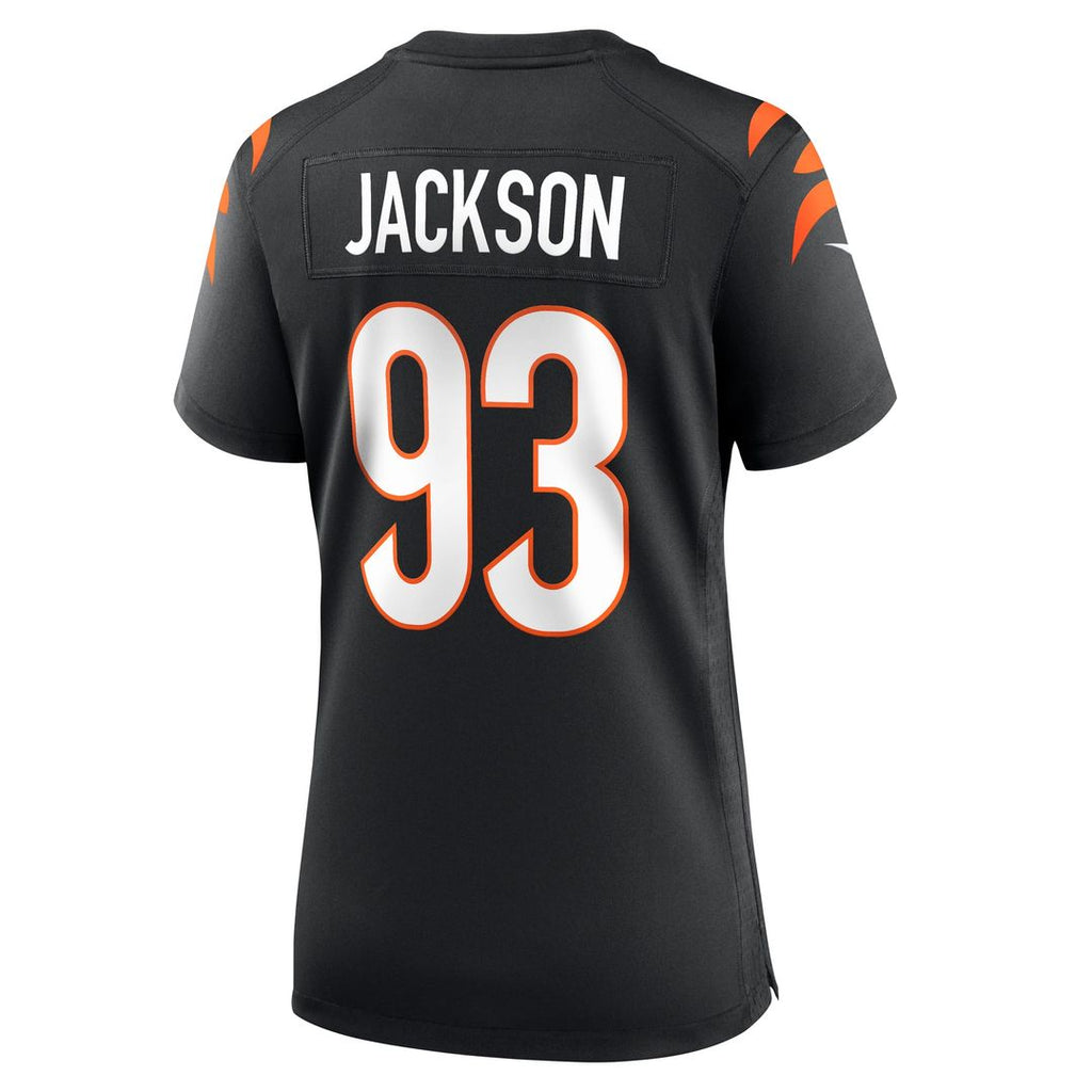 Women's Nike Cincinnati Bengals McKinnley Jackson Black Game NFL Jersey