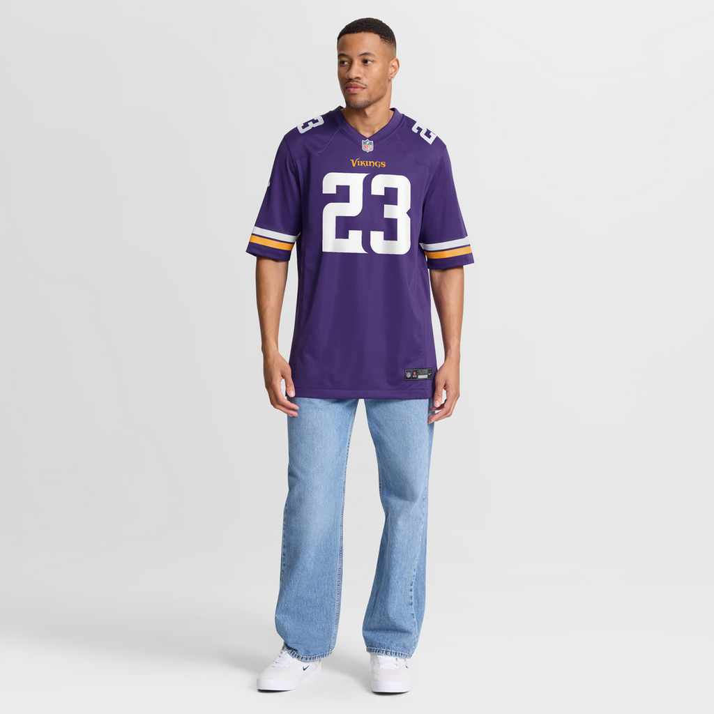 Men's Nike Minnesota Vikings James Pierre Purple Team Game NFL Jersey