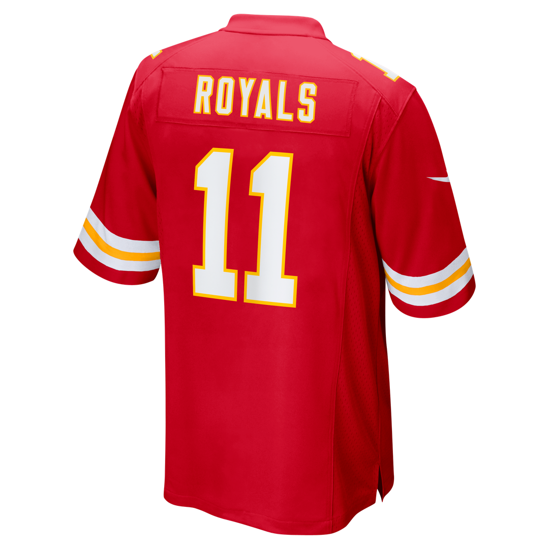 Men's Nike Kansas City Chiefs Jalen Royals Red Team Game NFL Jersey