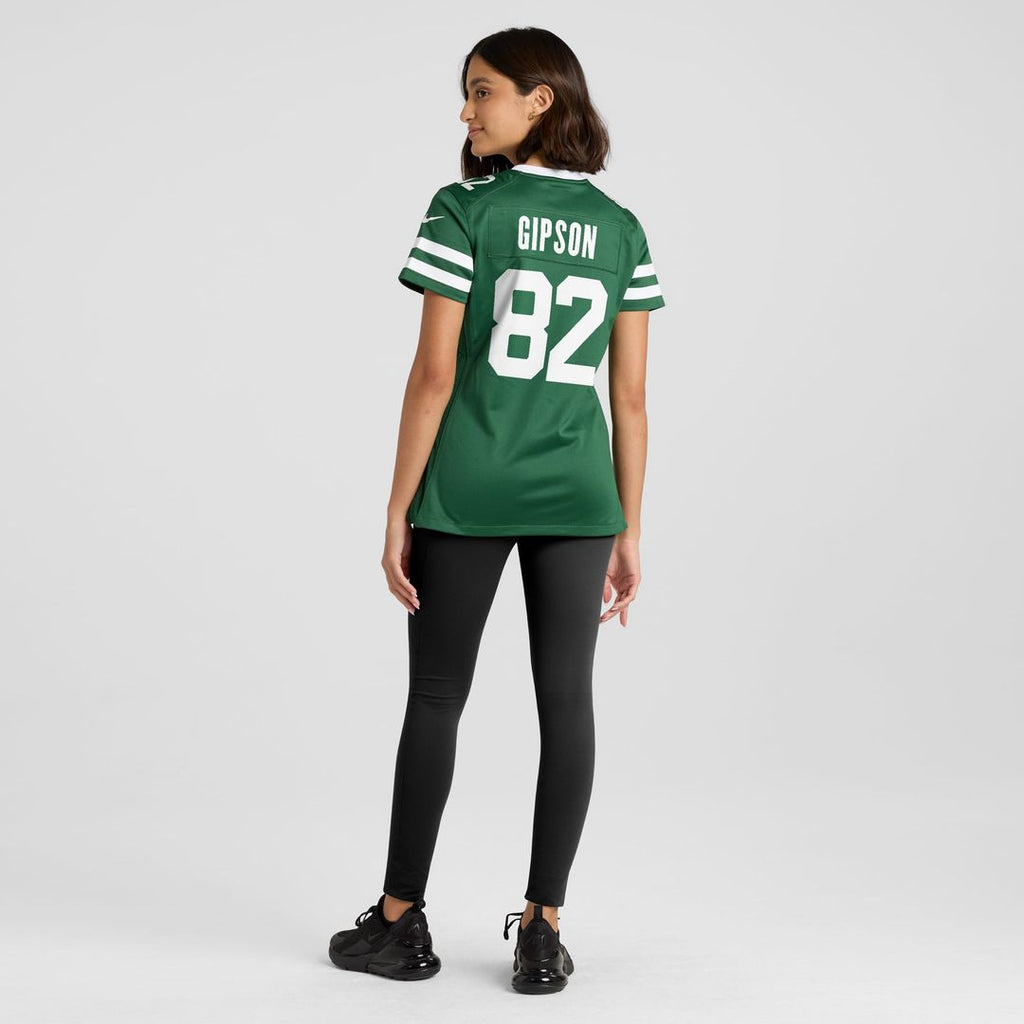Women's Nike New York Jets Xavier Gipson Legacy Green Game NFL Jersey