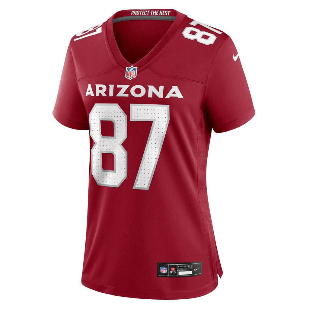 Women's Nike Arizona Cardinals Tip Reiman Cardinal Game NFL Jersey