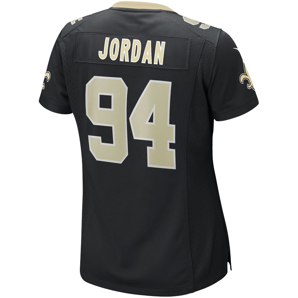 Women's Nike New Orleans Saints Cameron Jordan Black Game NFL Jersey