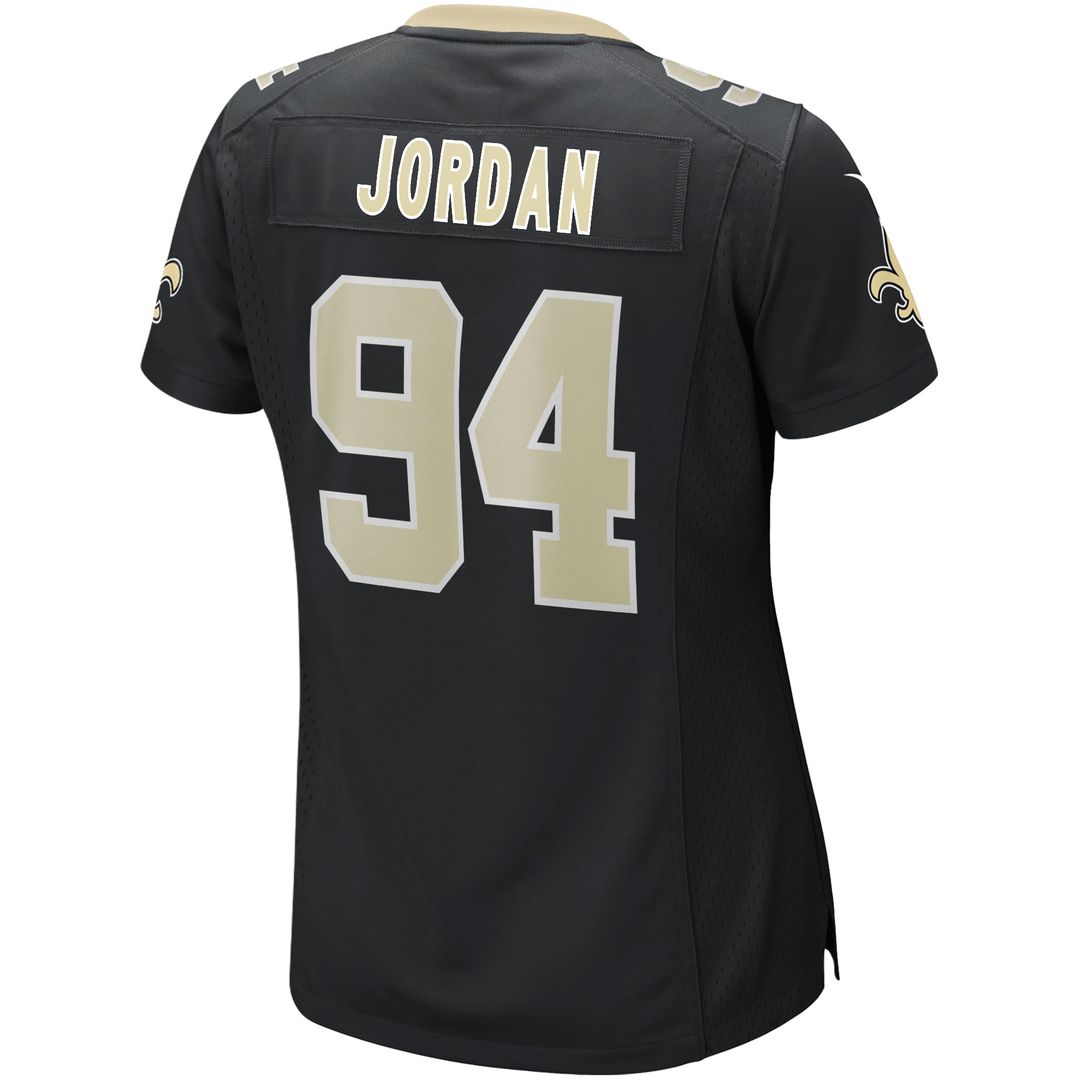 Women's Nike New Orleans Saints Cameron Jordan Black Game NFL Jersey