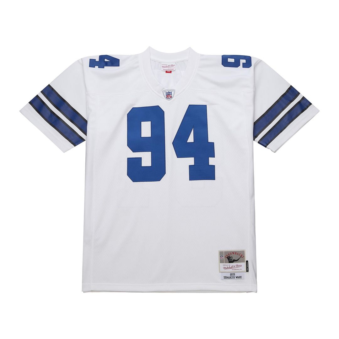 Men's Mitchell & Ness Dallas Cowboys DeMarcus Ware Navy 2011 Alternate Legacy Replica NFL Jersey
