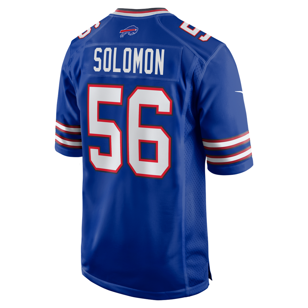 Men's Nike Buffalo Bills Javon Solomon Royal Game NFL Jersey