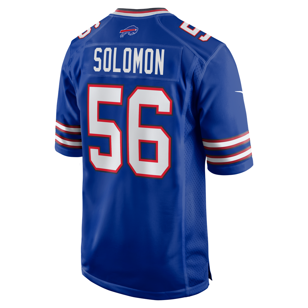 Men's Nike Buffalo Bills Javon Solomon Royal Game NFL Jersey