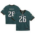 Toddler Nike Philadelphia Eagles Saquon Barkley Midnight Green Team Game NFL Jersey