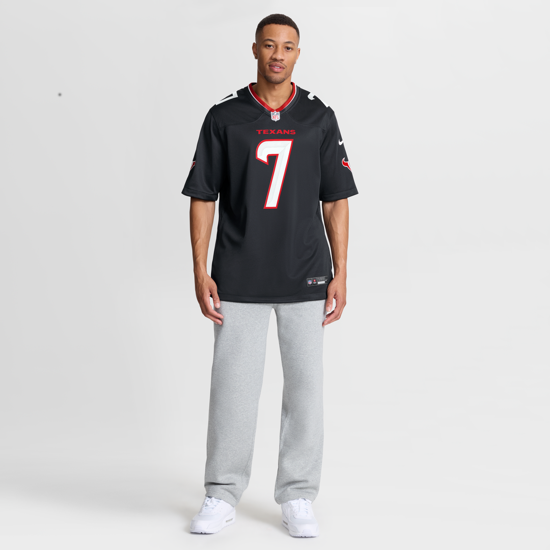 Men's Nike Houston Texans C.J. Stroud White Game NFL Jersey