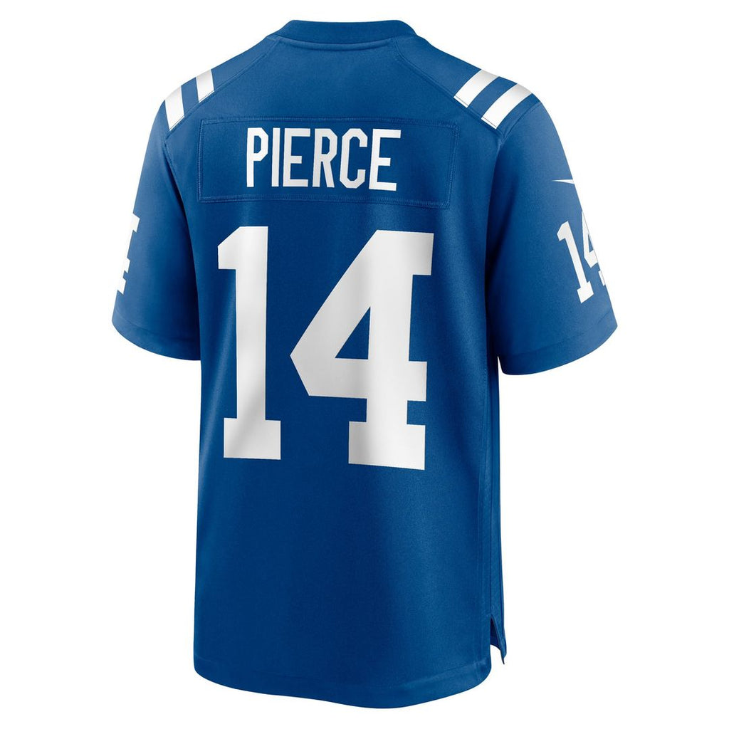 Men's Nike Indianapolis Colts Alec Pierce Blue Alternate Game NFL Jersey