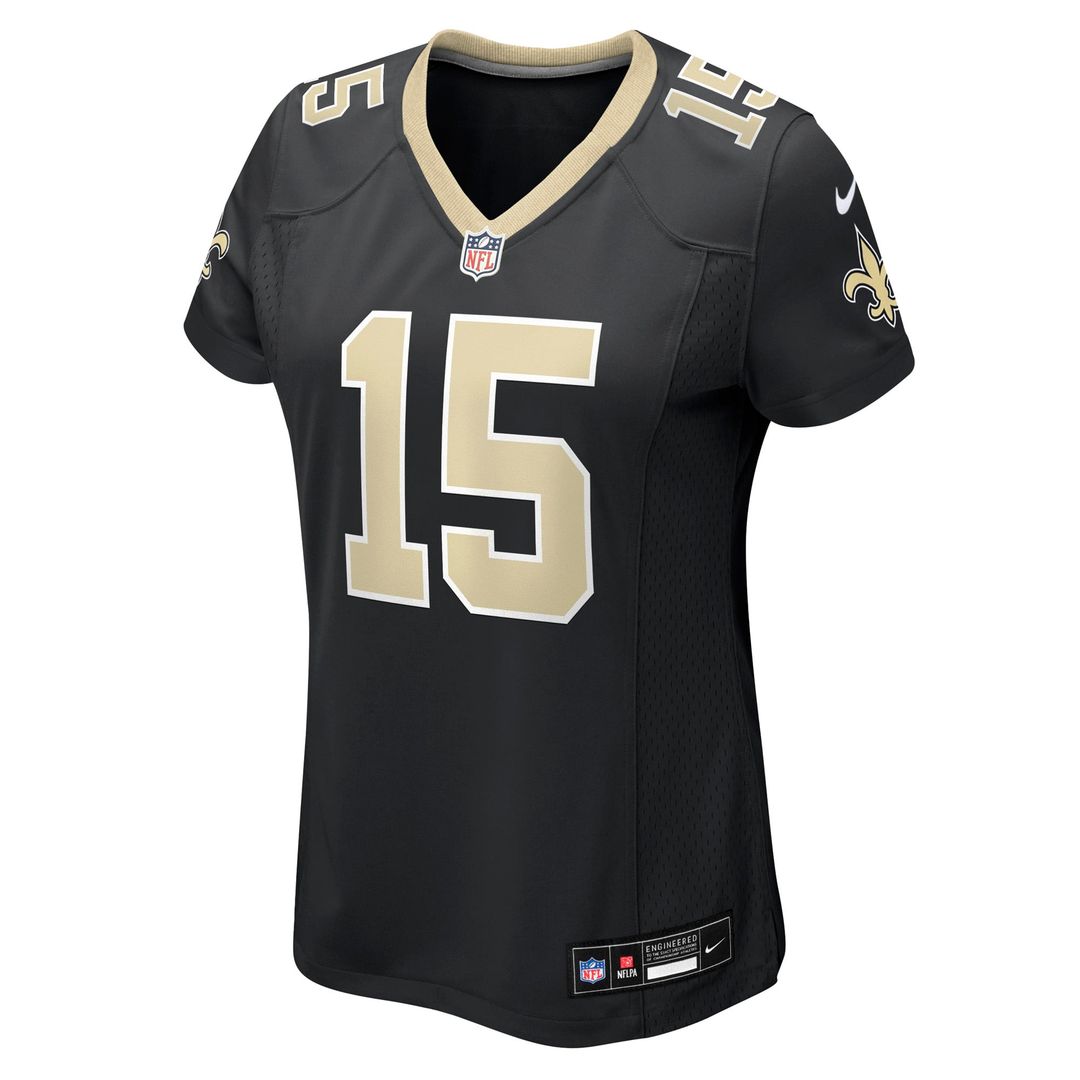 Women's Nike New Orleans Saints Mason Tipton Black Team Game NFL Jersey