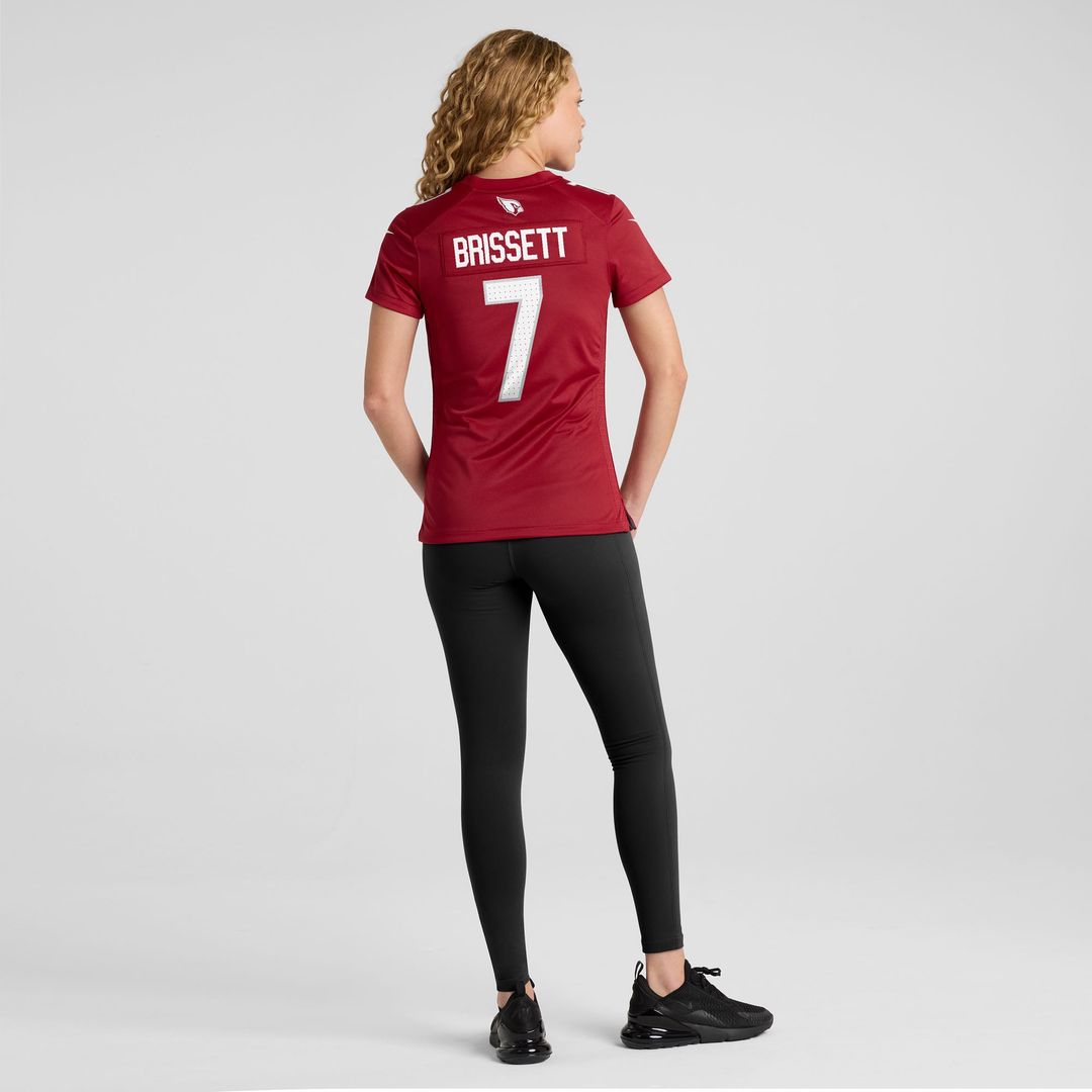 Women's Nike Arizona Cardinals Jacoby Brissett Cardinal Team Game NFL Jersey