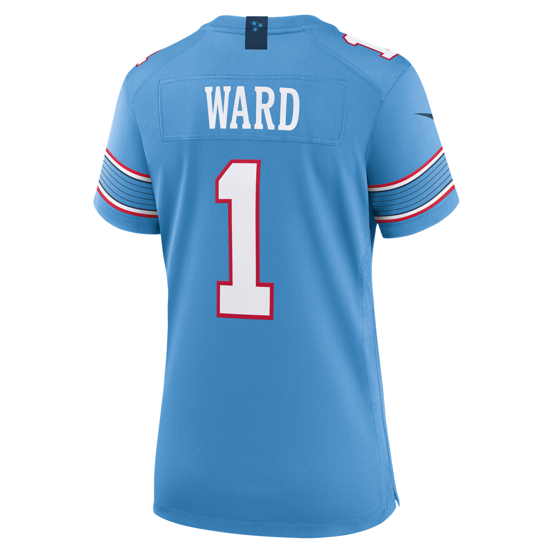 Women's Nike Tennessee Titans Cameron Ward Light Blue Game NFL Jersey