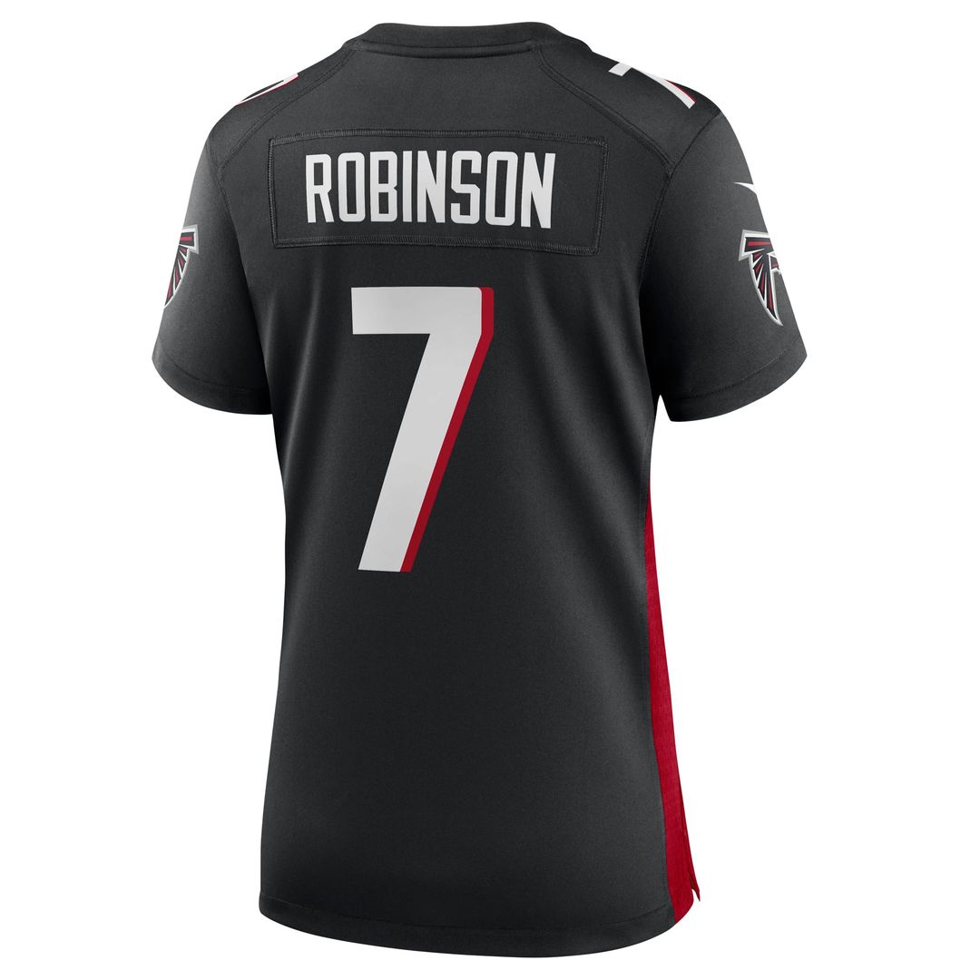 Women's Nike Atlanta Falcons Bijan Robinson Black Player NFL Jersey