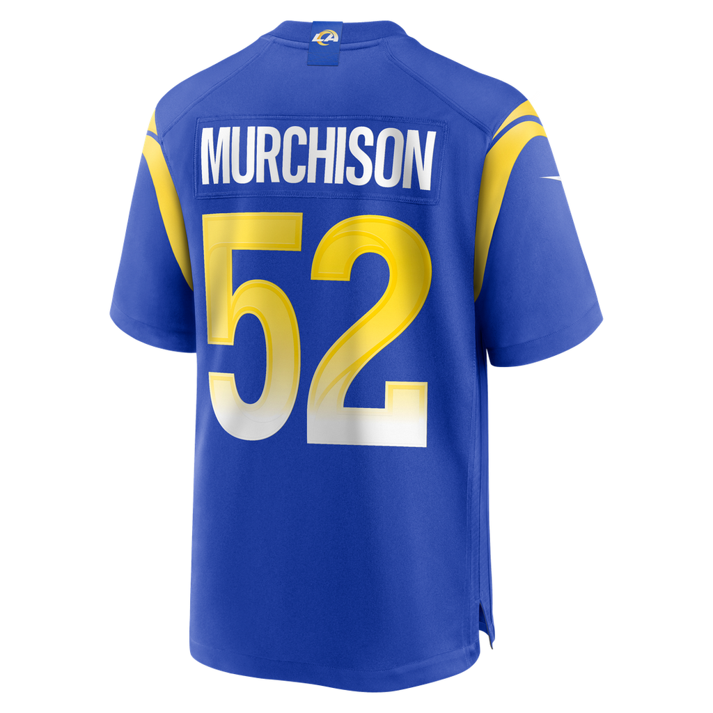 Men's Nike Los Angeles Rams Larrell Murchison Royal Team Game NFL Jersey