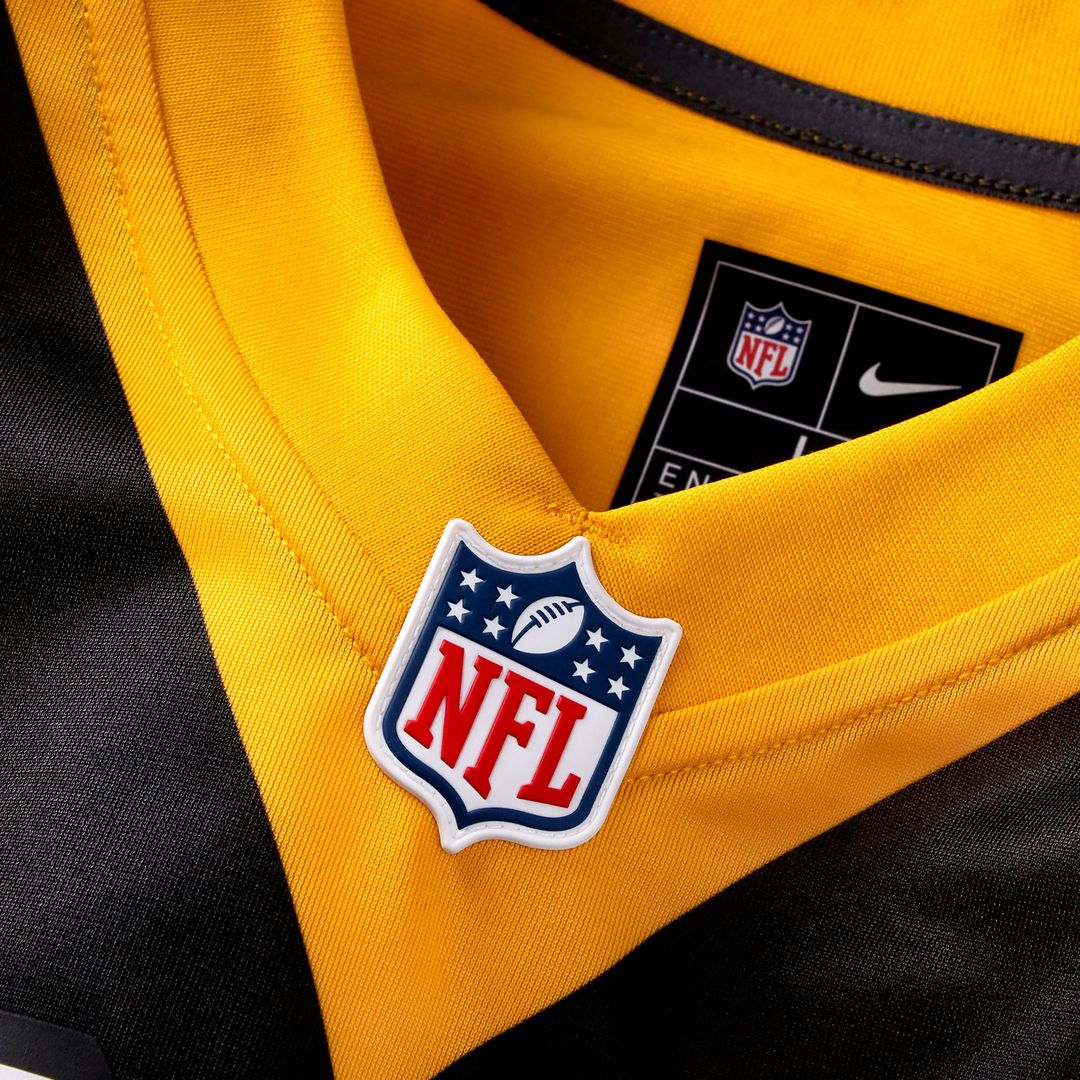 Men's Nike Pittsburgh Steelers Jack Sawyer Black Team Game NFL Jersey