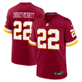 Men's Nike Washington Commanders Jacory Croskey-Merritt Burgundy Game NFL Jersey
