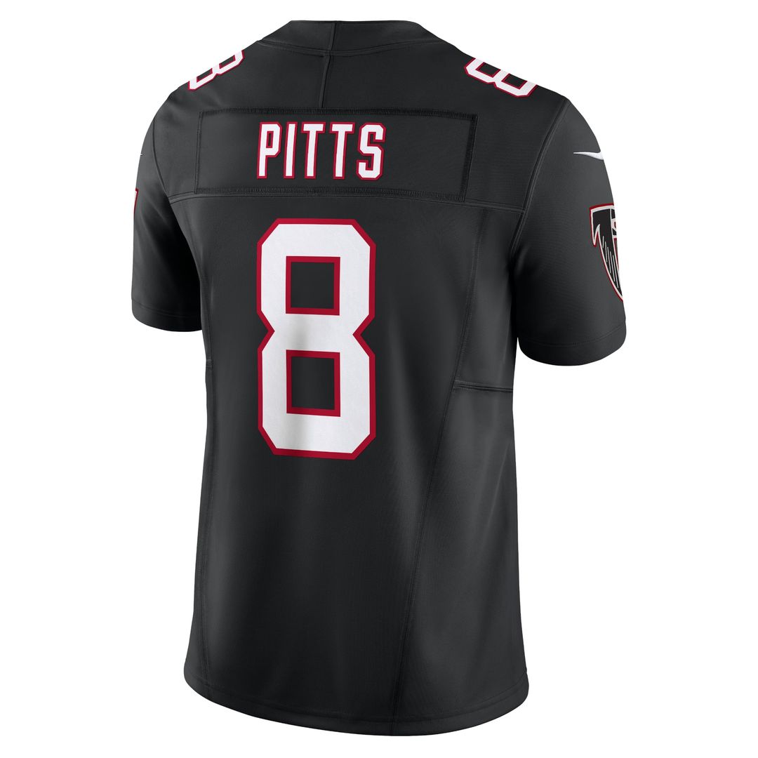 Men's Nike Atlanta Falcons Kyle Pitts Red Vapor F.U.S.E. Limited NFL Jersey
