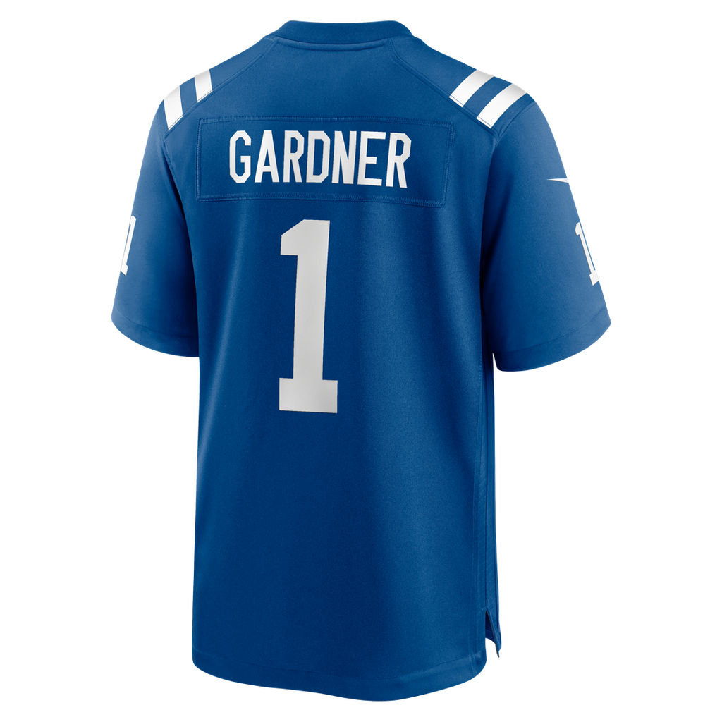 Men's Nike Indianapolis Colts Ahmad Sauce Gardner Royal Team Game NFL Jersey