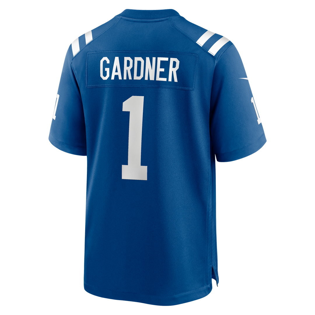 Men's Nike Indianapolis Colts Ahmad Sauce Gardner Royal Team Game NFL Jersey